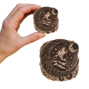 iman lobo bajo la luna