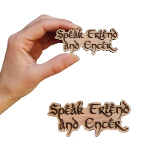 iman speak friend and enter